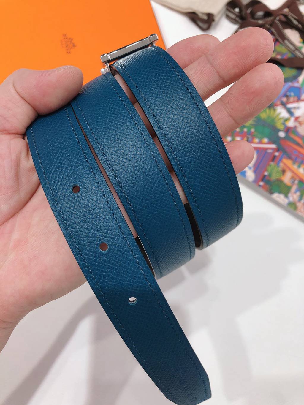 H**mes belts 24mm